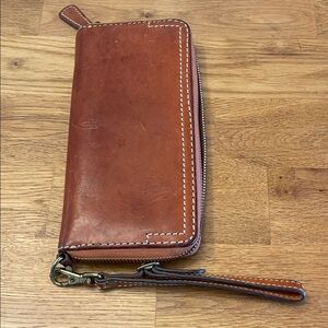 Frye Brown Leather Wallet